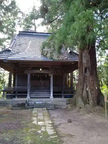 風巻神社の本殿