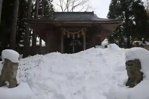 荒人神社・清神社の本殿・本堂