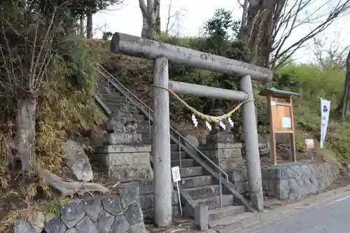 阿久津「田村神社」（郡山市阿久津町）旧社名：伊豆箱根三嶋三社の鳥居