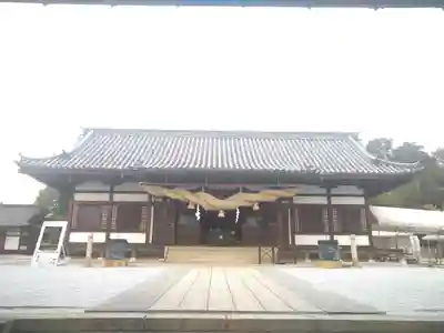 阿智神社の本殿・本堂