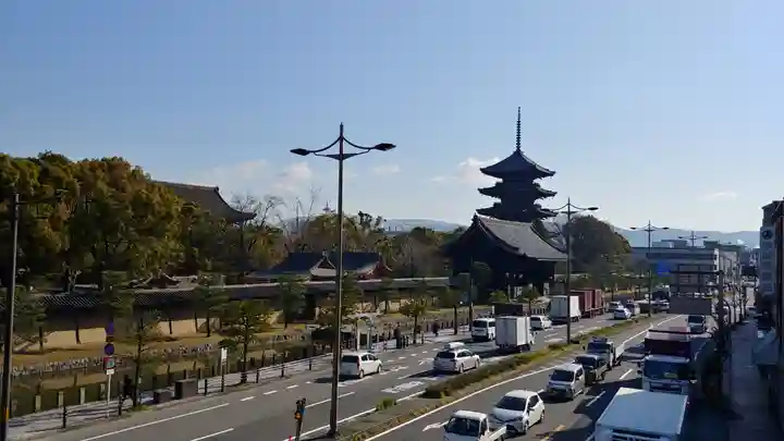 東寺(教王護国寺)の周辺