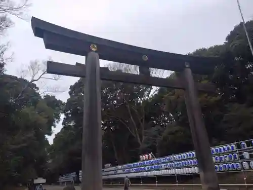 明治神宮の鳥居