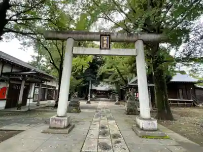 神明社の鳥居