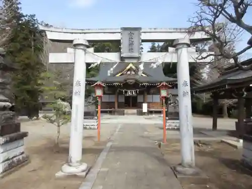 女化神社の鳥居