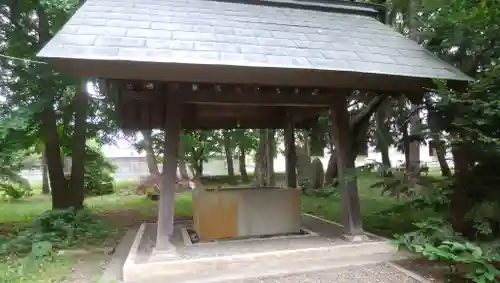 東川神社の手水舎