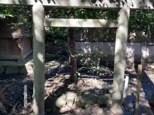 箕曲中松原神社の鳥居