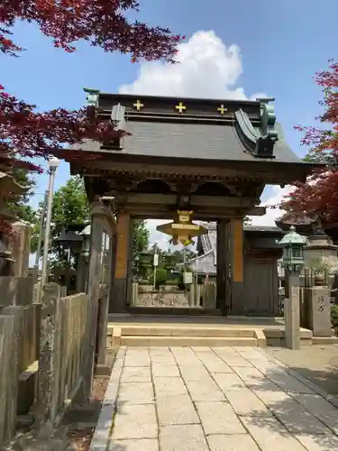 能勢妙見山（真如寺境外仏堂）の山門・神門