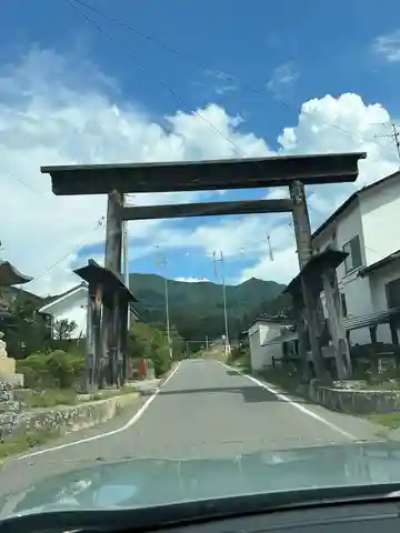 刈谷沢神明宮(長野県)