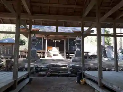 天狗田神社の本殿・本堂