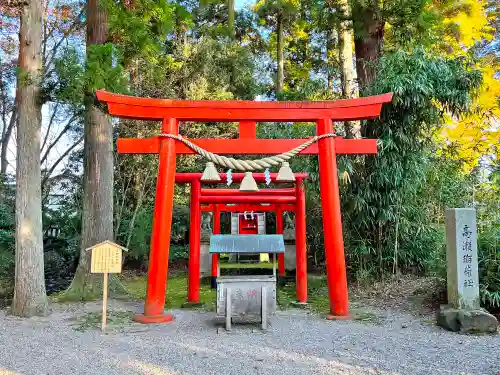 越中一宮 髙瀬神社(富山県)