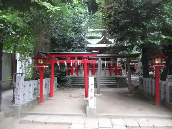 御田八幡神社の鳥居