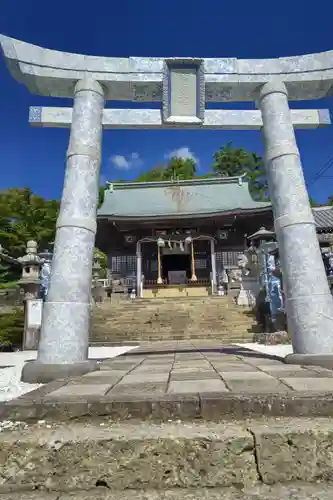 陶山神社の鳥居