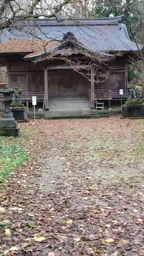 七座神社の本殿・本堂