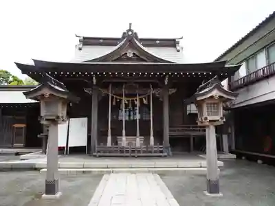 鴨居八幡神社の本殿・本堂