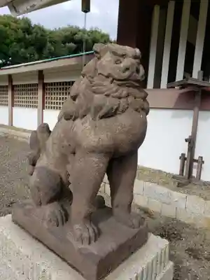 千葉縣護國神社の狛犬