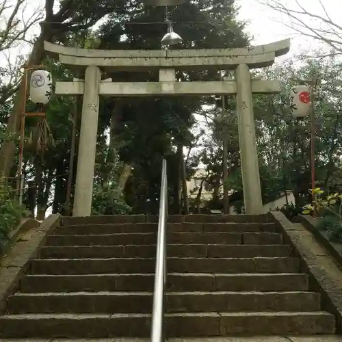 代々木八幡宮の鳥居