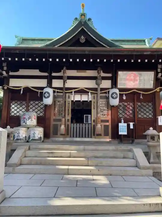 三石神社の本殿・本堂