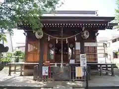 天沼熊野神社の本殿