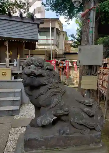 高円寺氷川神社の狛犬