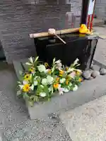 上尾御嶽神社の手水舎