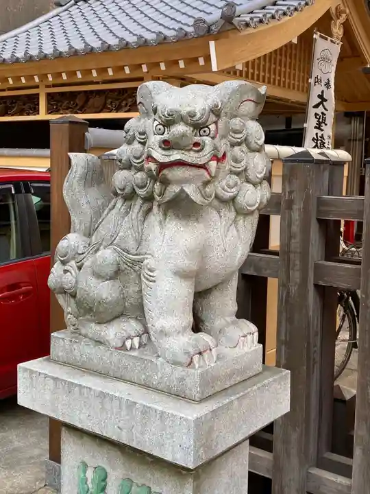 袋町お聖天 福生院の狛犬