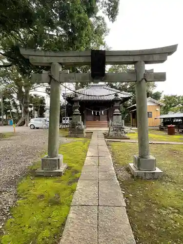 国府台天満宮の鳥居