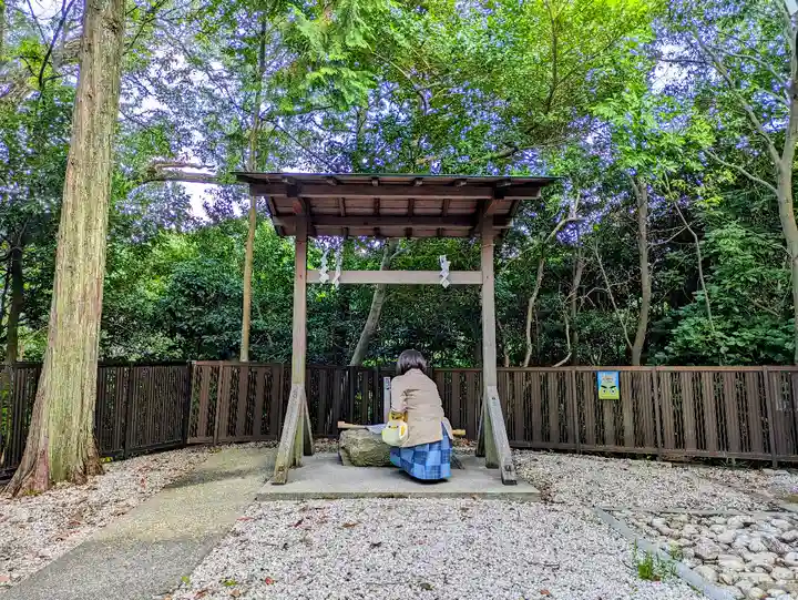 富士社 (富士浅間社)の手水舎