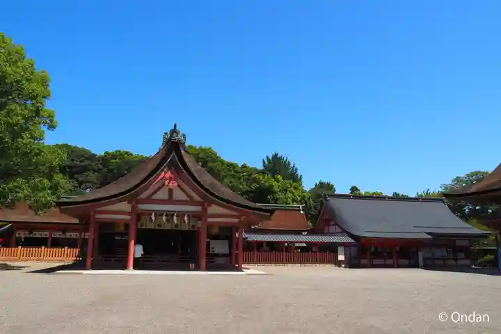 津島神社の景色