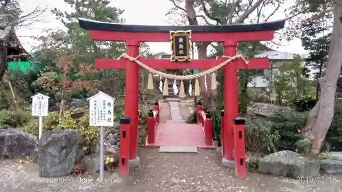 葛飾八幡宮の鳥居