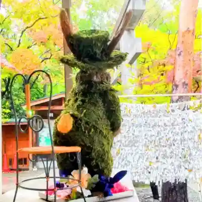 彌彦神社　(伊夜日子神社)の像