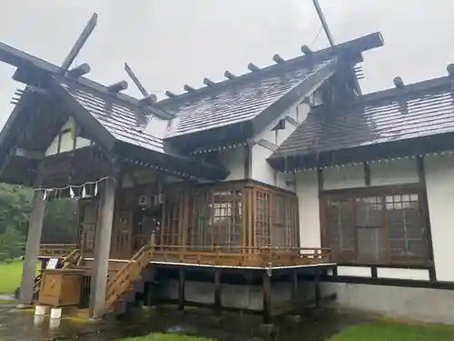 谷地頭神社の本殿