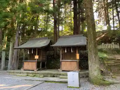 諏訪大社下社春宮の末社・摂社