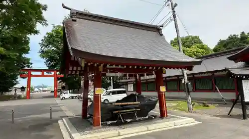 北海道護國神社の手水舎