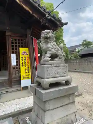 神明社(荒子神明社)の狛犬