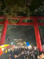 花園神社の鳥居