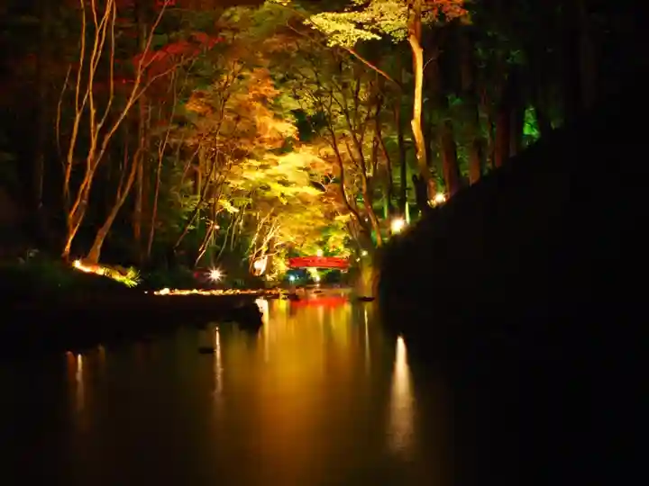 小國神社の庭園