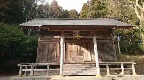 日高見神社の本殿