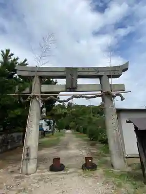 浅木神社の鳥居