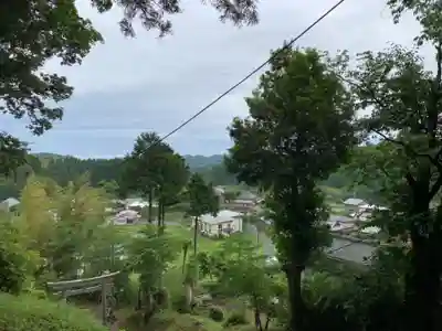 神明神社の景色