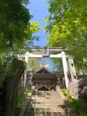 石都々古和気神社の鳥居