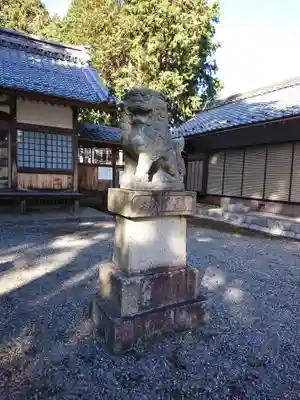 大領神社の狛犬