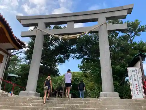 波上宮の鳥居