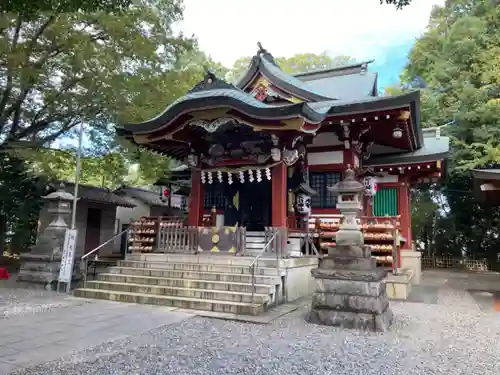 南沢氷川神社の本殿・本堂