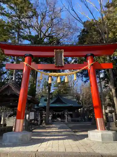 小室浅間神社の鳥居