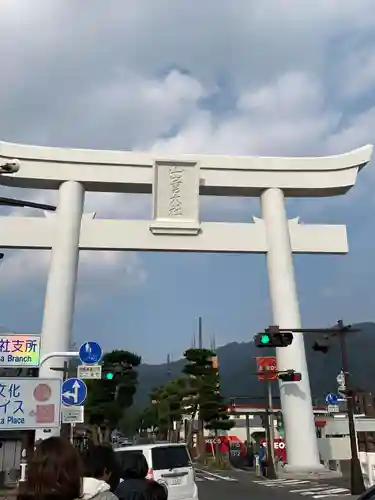 出雲大社の鳥居