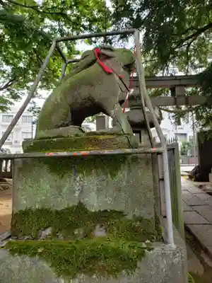 大宮前春日神社の狛犬