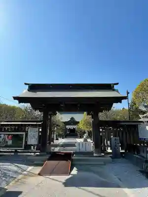 綱敷天満宮の山門・神門