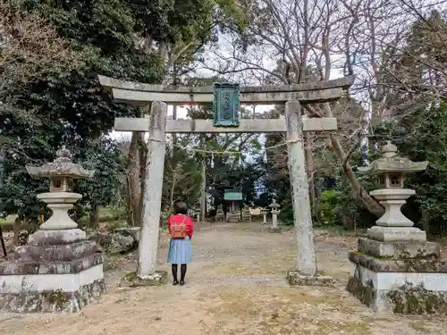 日若宮神社の鳥居