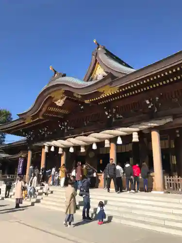寒川神社の本殿・本堂