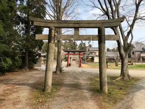 女化神社の鳥居